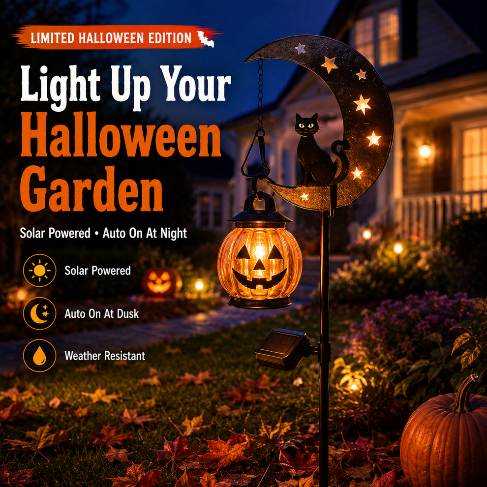 🎃Halloween Early Bird Sale 🔥| 49% OFF Pumpkin MoonGarden Stake Light