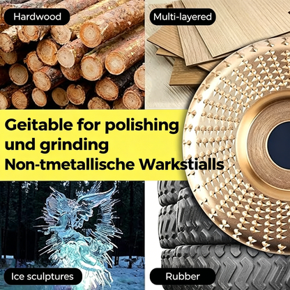 High-Performance Wood Carving Disc Set (3-Piece)
