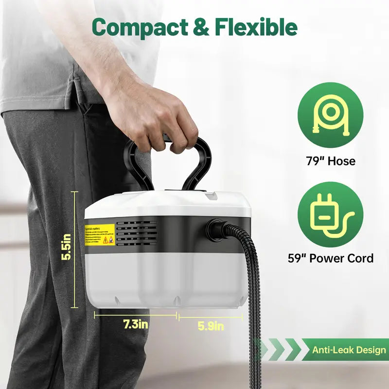 🔥 Limited Time Sale | 50% OFF Portable Steam Cleaner Powerful Deep Cleaning for Kitchen, Bathroom & Car