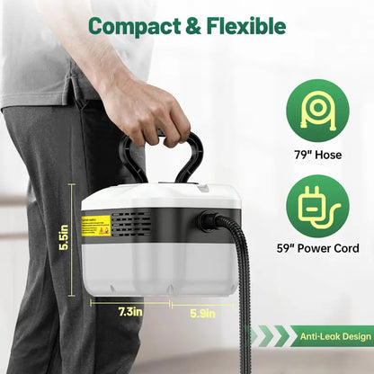 🔥 Limited Time Sale | 50% OFF Portable Steam Cleaner Powerful Deep Cleaning for Kitchen, Bathroom & Car