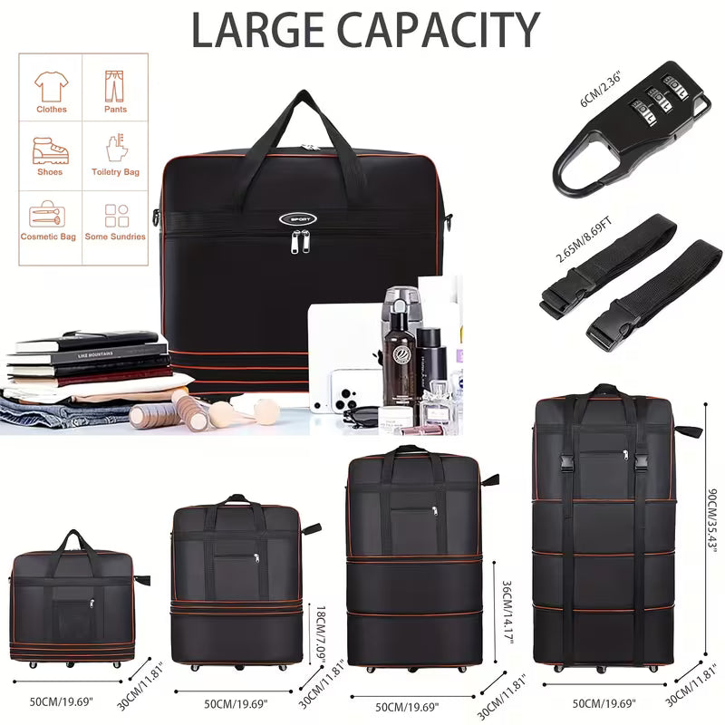 Lightweight Travel Foldable Suitcase