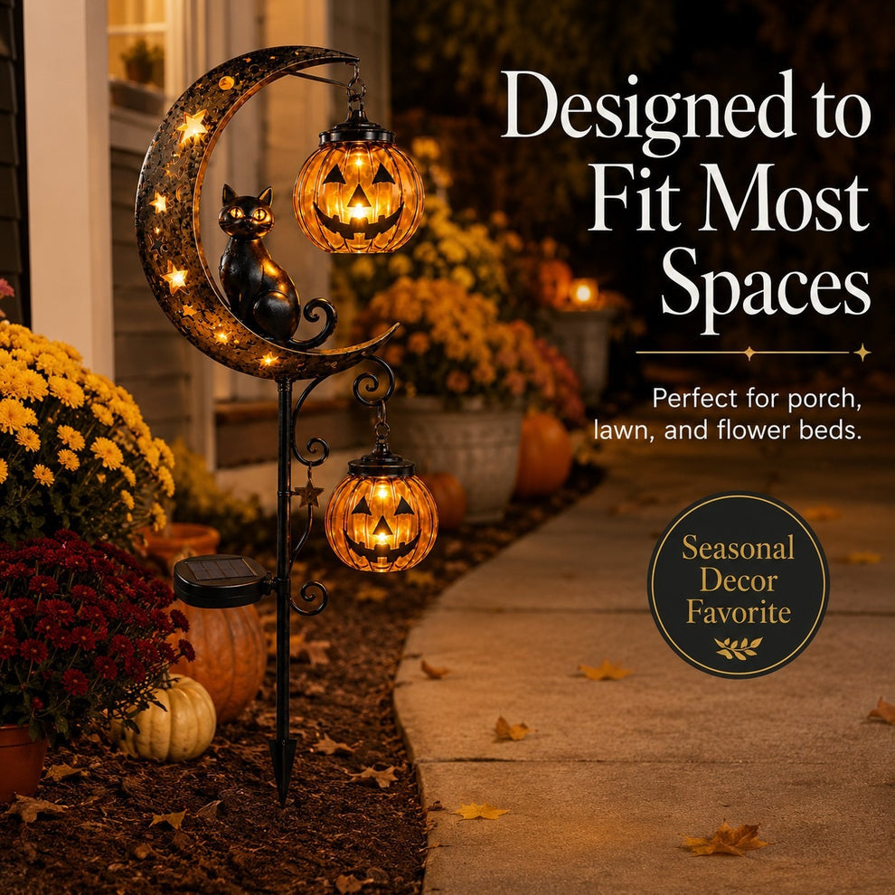 🎃Halloween Early Bird Sale 🔥| 49% OFF Pumpkin MoonGarden Stake Light