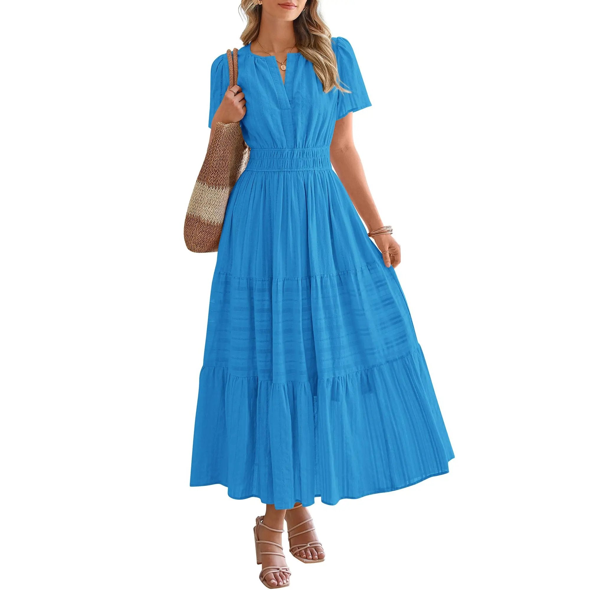 LAST DAY ONLY! 57% OFF Summer 2026 Boho Maxi Dress with Pockets ⏳