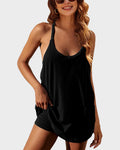 The Breeze-Fit Sleeveless Dress with Shorts