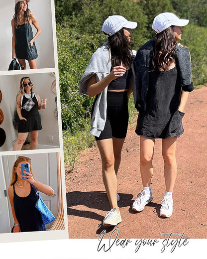 The Breeze-Fit Sleeveless Dress with Shorts