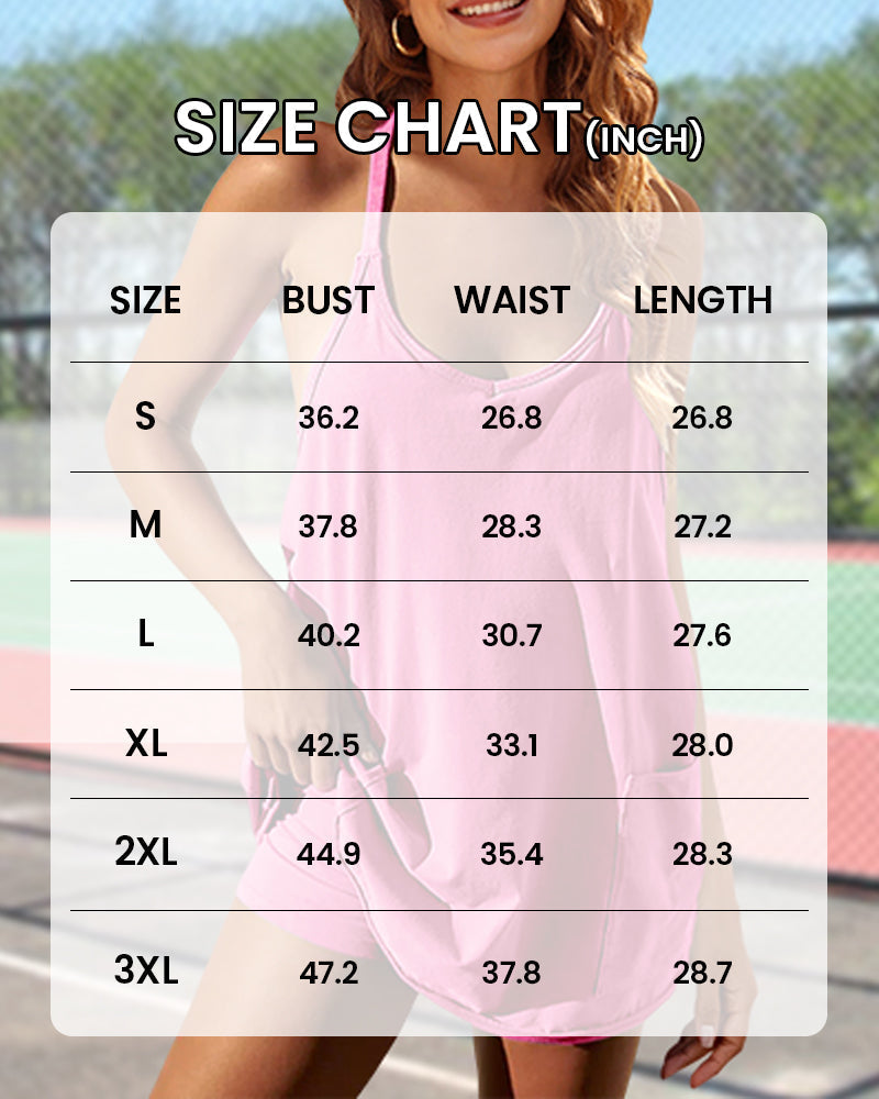 The Breeze-Fit Sleeveless Dress with Shorts