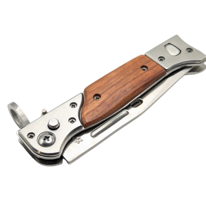 Tactical Folding Knife | Full-Tang S35VN Steel