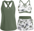 2026 3-Piece Tankini Shorts Set | Quick-Dry & Flattering | Vacation & Sports