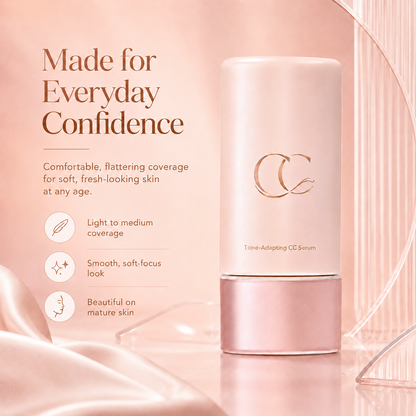 Aureove Glow Tone-Adapting CC Serum