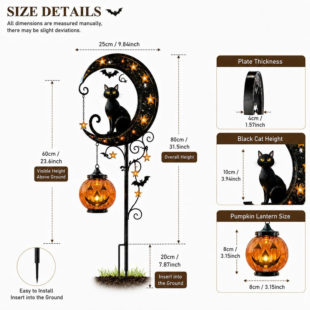 🎃Halloween Early Bird Sale 🔥| 49% OFF Pumpkin MoonGarden Stake Light