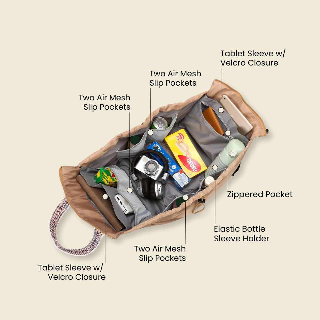 Aureove Expandable Convertible Travel Tote