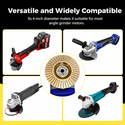 High-Performance Wood Carving Disc Set (3-Piece)