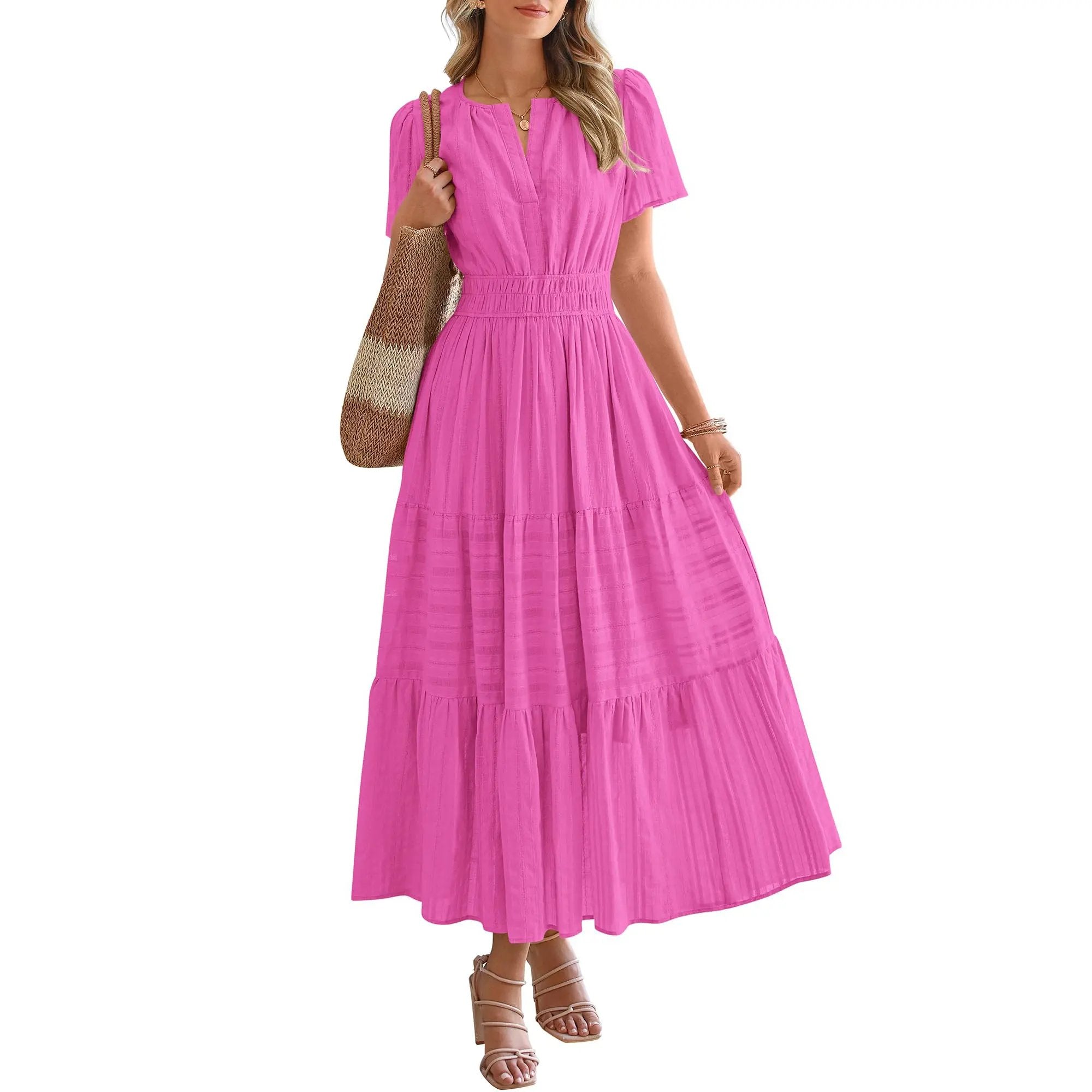 LAST DAY ONLY! 57% OFF Summer 2026 Boho Maxi Dress with Pockets ⏳