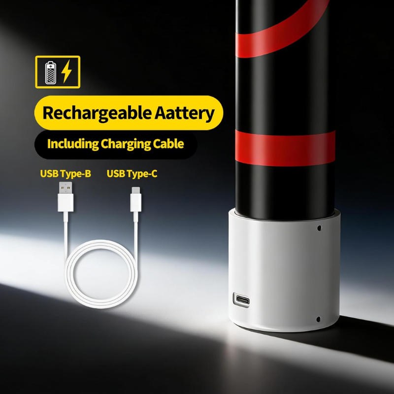 Flexible LED Mechanic Light Bar | Magnetic Base + Rechargeable + 360° Bendable