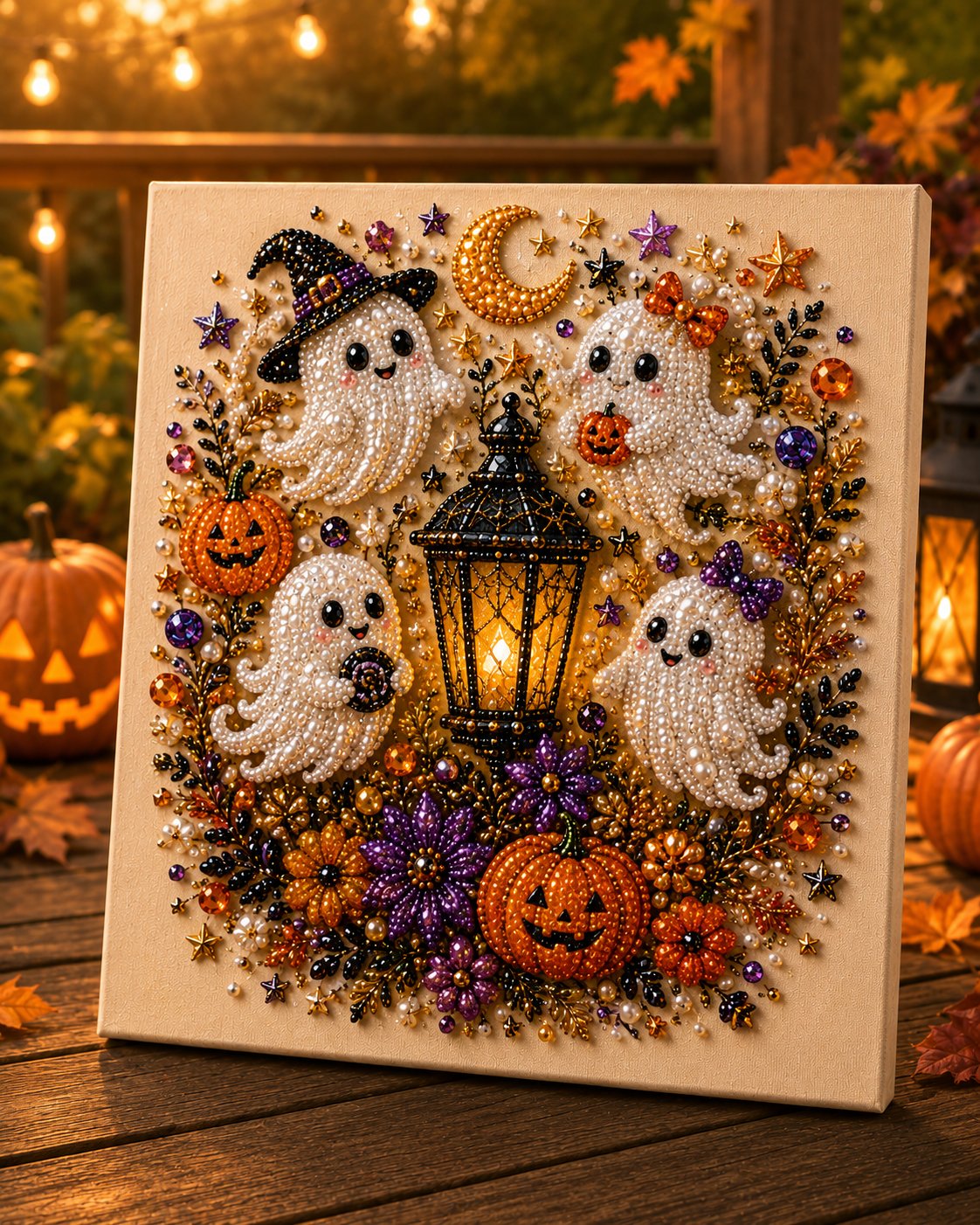 Halloween DIY Pearl Art Craft Making Kit🎃👻