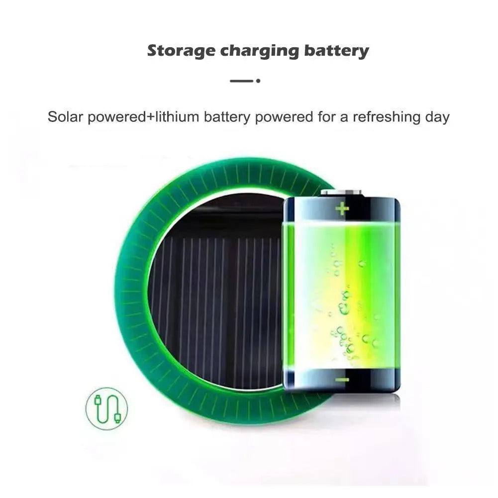 SolarBreeze Portable Camping Fan | Eco-Friendly Outdoor Breeze