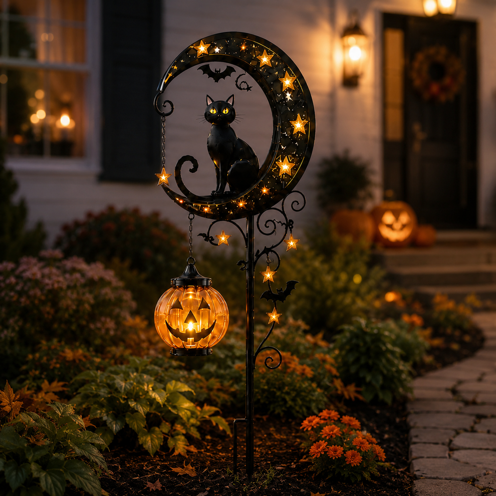 🎃Halloween Early Bird Sale 🔥| 49% OFF Pumpkin MoonGarden Stake Light