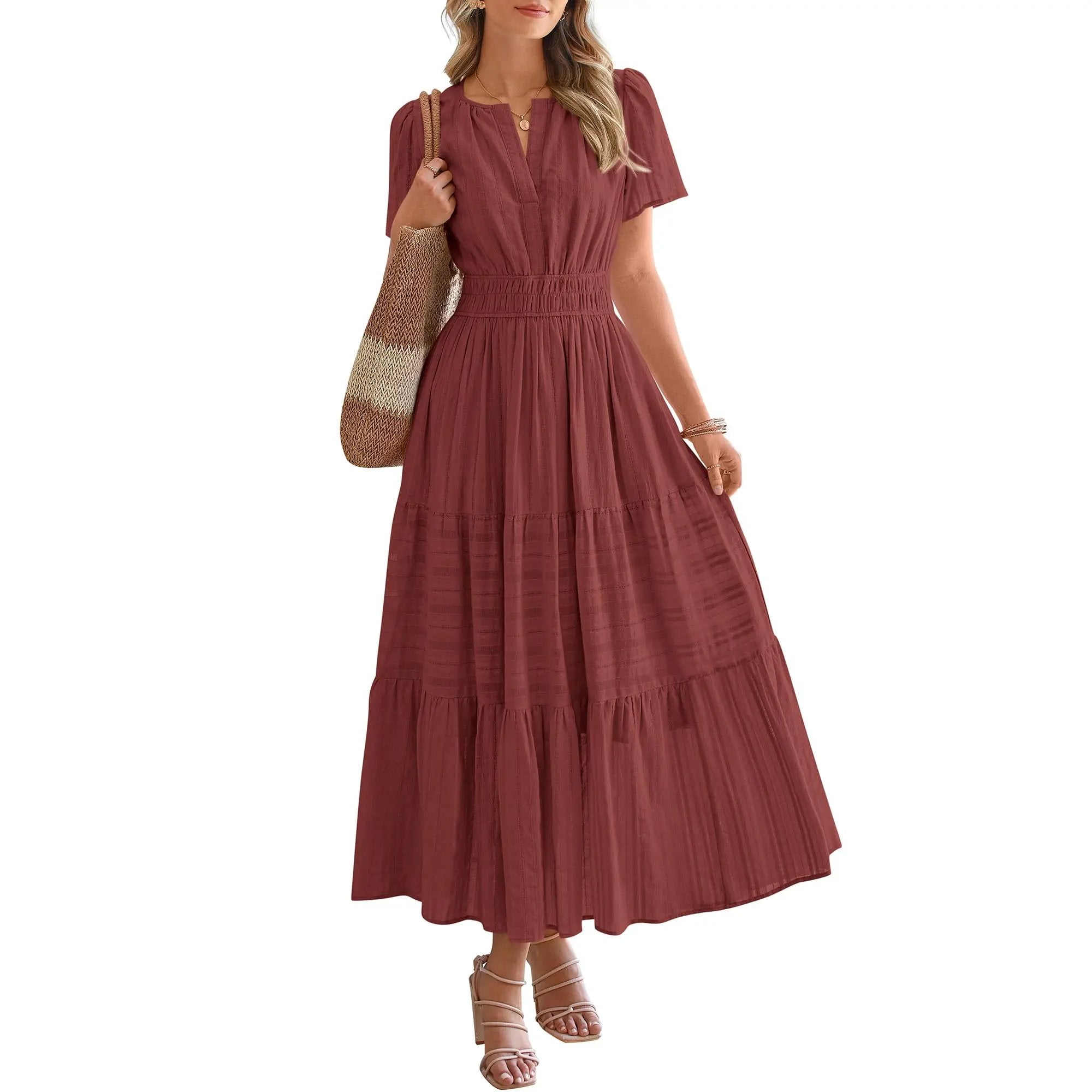 LAST DAY ONLY! 57% OFF Summer 2026 Boho Maxi Dress with Pockets ⏳