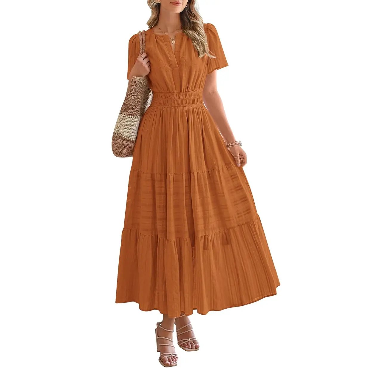 LAST DAY ONLY! 57% OFF Summer 2026 Boho Maxi Dress with Pockets ⏳