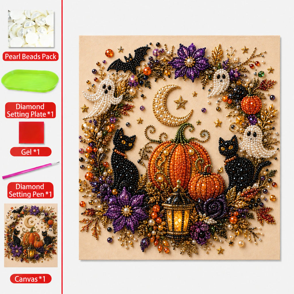 Halloween DIY Pearl Art Craft Making Kit🎃👻