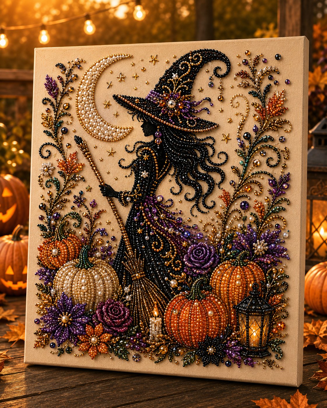 Halloween DIY Pearl Art Craft Making Kit🎃👻