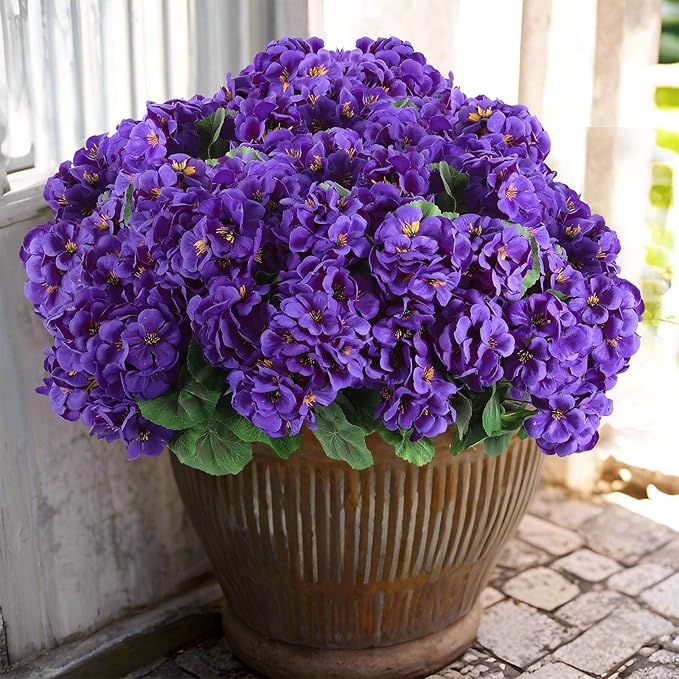 🎁  Last Day 60% OFF - Artificial Geranium Flowers For Outdoors