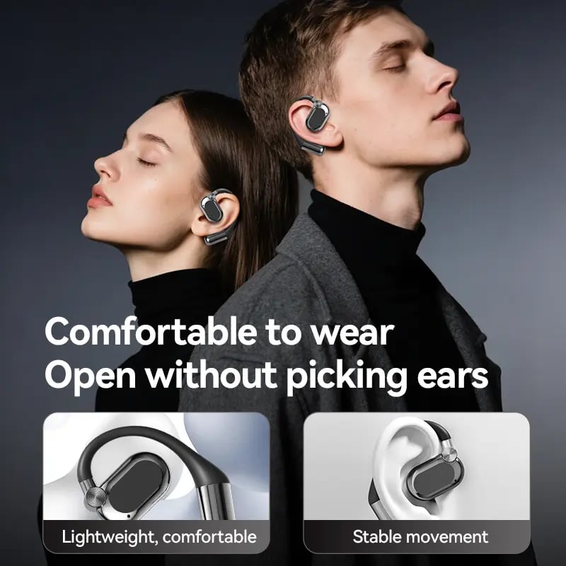 Aureove Bluetooth Earbuds with Smartphone Charging Support
