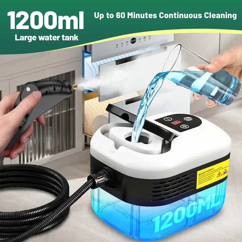 🔥 Limited Time Sale | 50% OFF Portable Steam Cleaner Powerful Deep Cleaning for Kitchen, Bathroom & Car