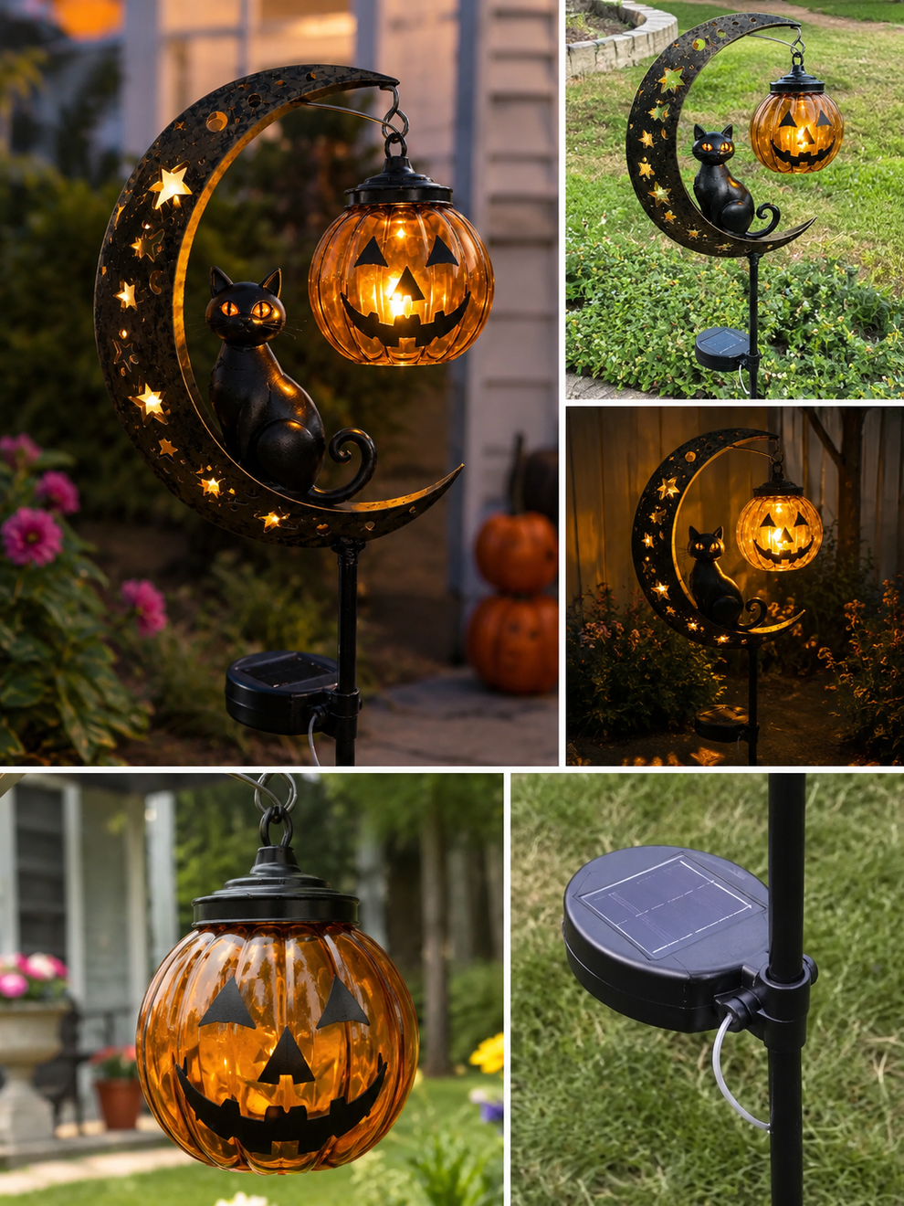 🎃Halloween Early Bird Sale 🔥| 49% OFF Pumpkin MoonGarden Stake Light