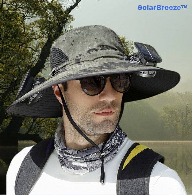 SolarBreeze Portable Camping Fan | Eco-Friendly Outdoor Breeze