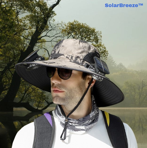 SolarBreeze Portable Camping Fan | Eco-Friendly Outdoor Breeze