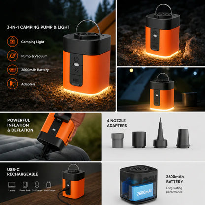 Aureove — Cordless Mini Air Pump