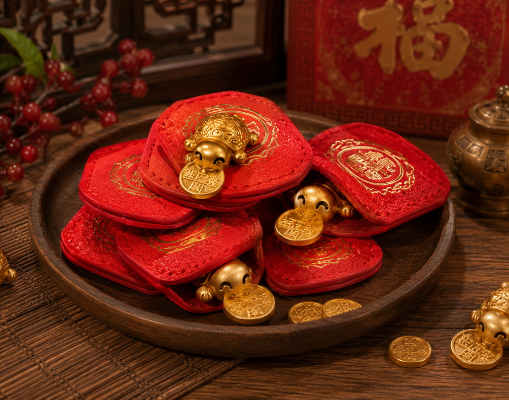 2026 Golden Turtle Charm – Wealth Guardian Turtle