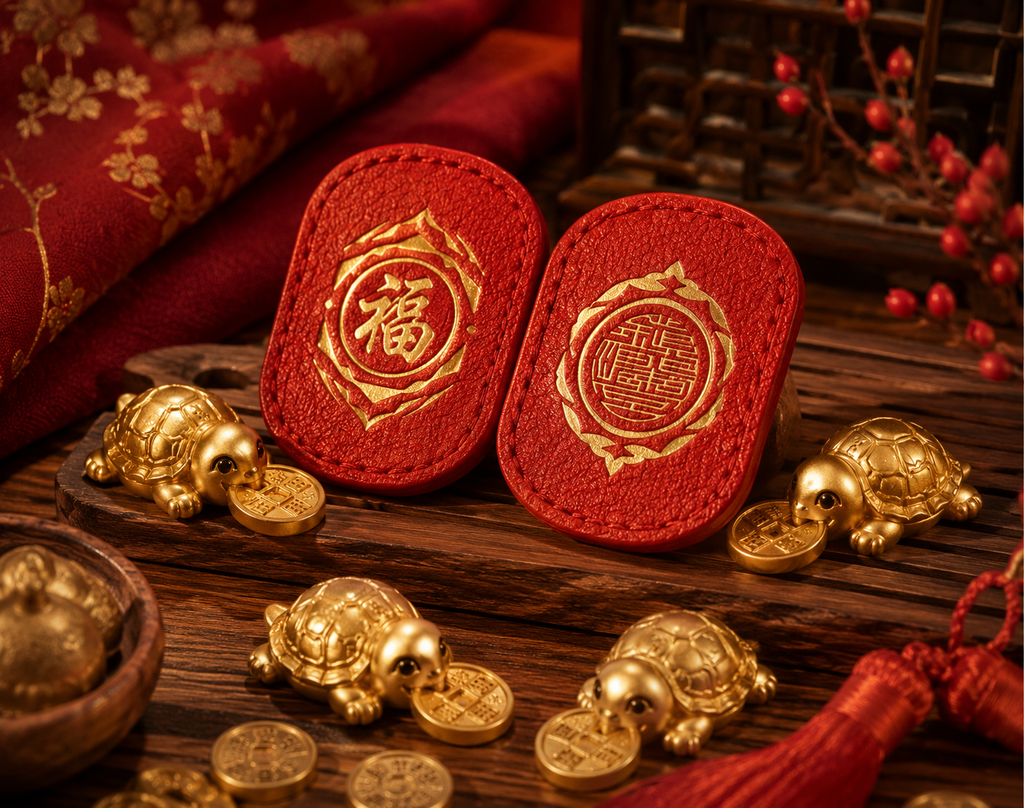 2026 Golden Turtle Charm – Wealth Guardian Turtle