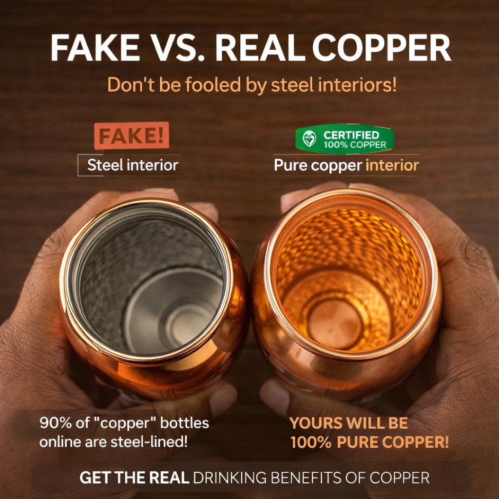 House of Pure Wellness Pure Copper Bottle Limited Edition
