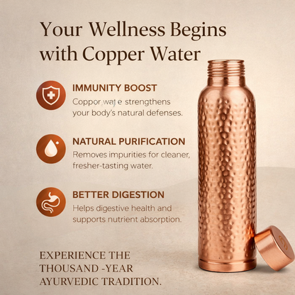 House of Pure Wellness Pure Copper Bottle Limited Edition