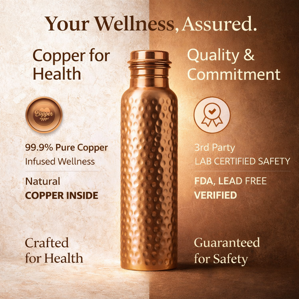 House of Pure Wellness Pure Copper Bottle Limited Edition