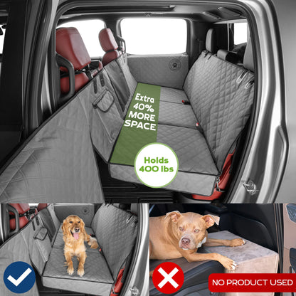 Hard Bottom Backseat Extenders for Dogs with Door Protection