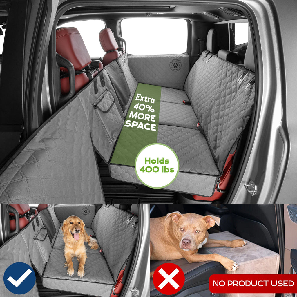 Hard Bottom Backseat Extenders for Dogs with Door Protection