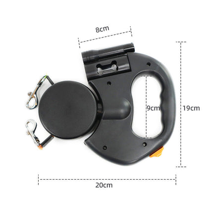 Double Retractable Leash🐾
