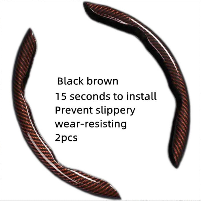 Non-Slip Car Steering Wheel Cover for 15 Inch Wheels