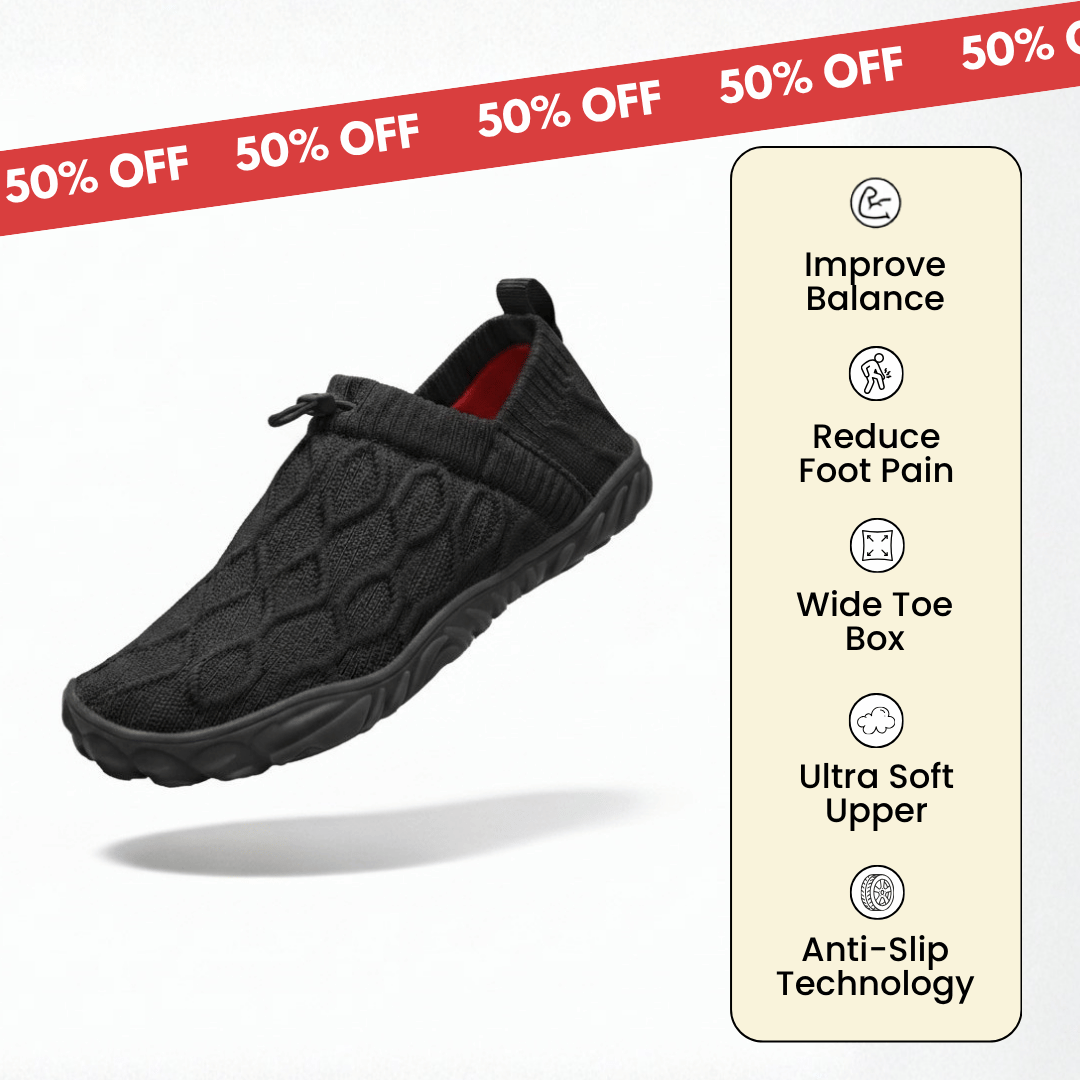 Aureove™ Barefoot Walking Shoes, Minimalist Comfortable Walking and Running Sneakers