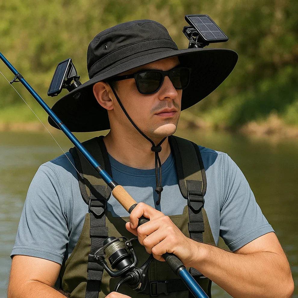 SolarBreeze Portable Camping Fan | Eco-Friendly Outdoor Breeze