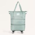 Movo Double Expandable Travel Bag With Detachable Wheels
