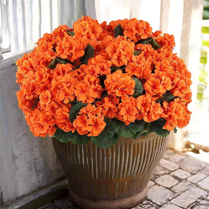 🎁  Last Day 60% OFF - Artificial Geranium Flowers For Outdoors