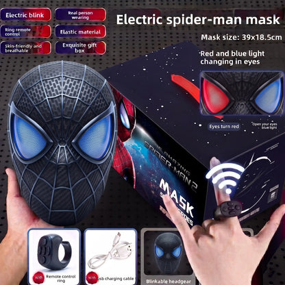 Cool RC Light-Up Hero Mask for Cosplay & Halloween