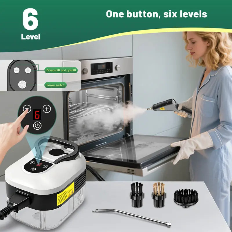 🔥 Limited Time Sale | 50% OFF Portable Steam Cleaner Powerful Deep Cleaning for Kitchen, Bathroom & Car