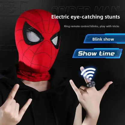 Cool RC Light-Up Hero Mask for Cosplay & Halloween