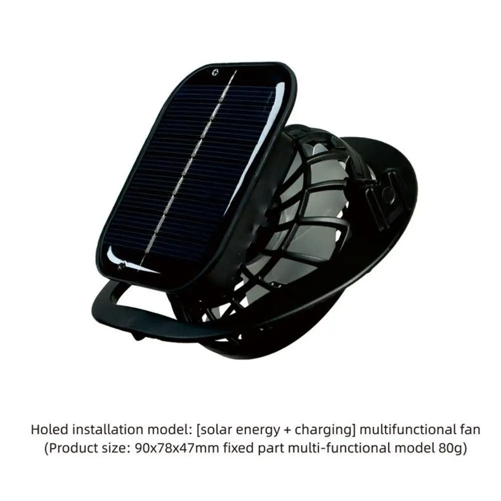 SolarBreeze Portable Camping Fan | Eco-Friendly Outdoor Breeze