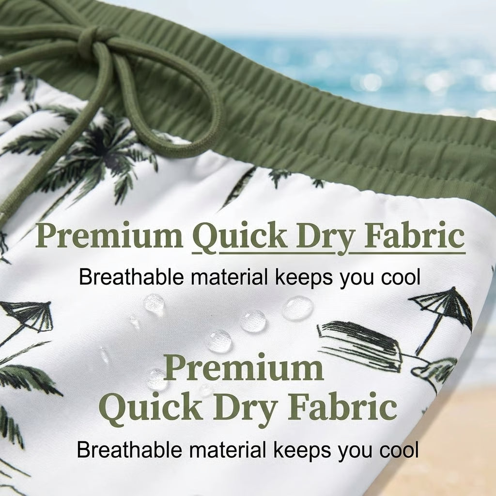 2026 3-Piece Tankini Shorts Set | Quick-Dry & Flattering | Vacation & Sports